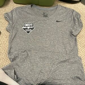 Women’s Nike dri fit cheez it bowl shirt